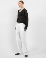 Over V-Neck Sweater