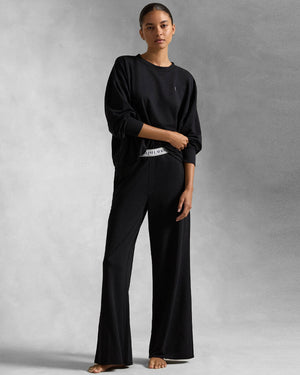 Crew Wide Leg Pant Set