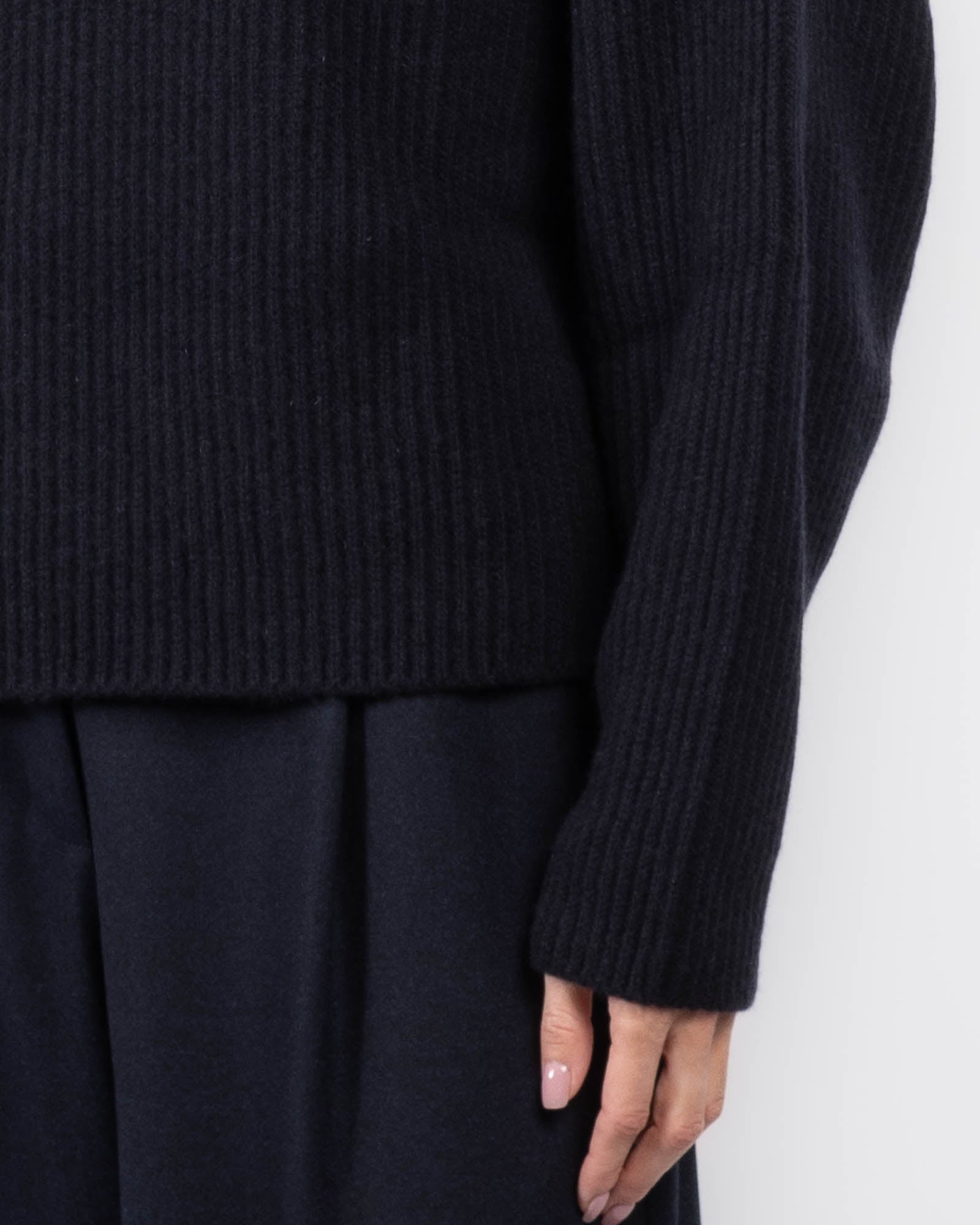 Batwing Turtleneck Sweater
