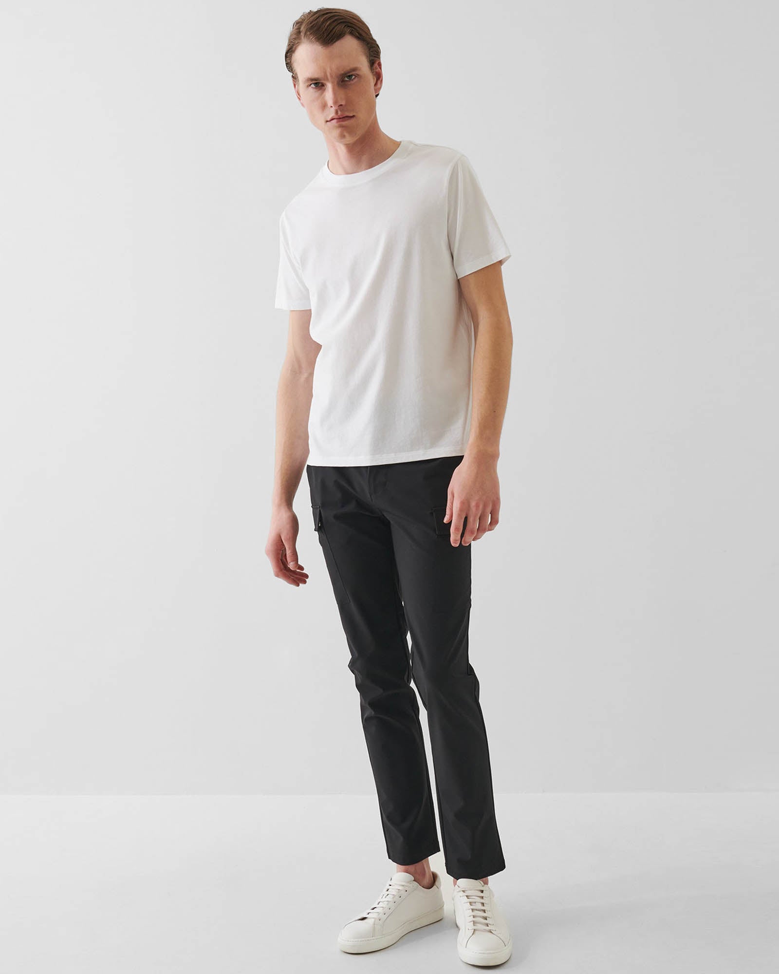 Nylon Stretch Cargo Pants
