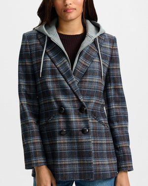 Oria Plaid Dickey Jacket