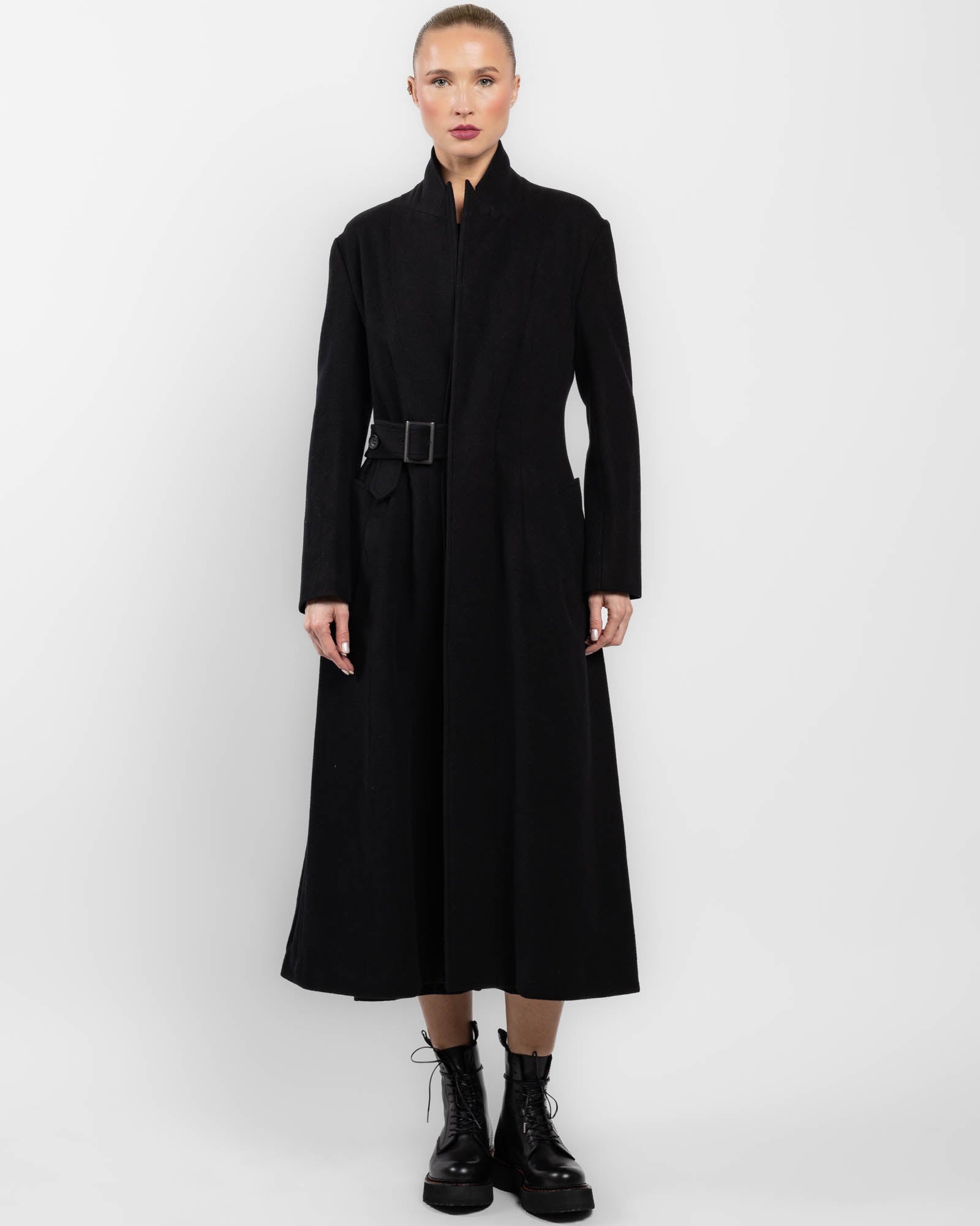 Waist Belt Coat