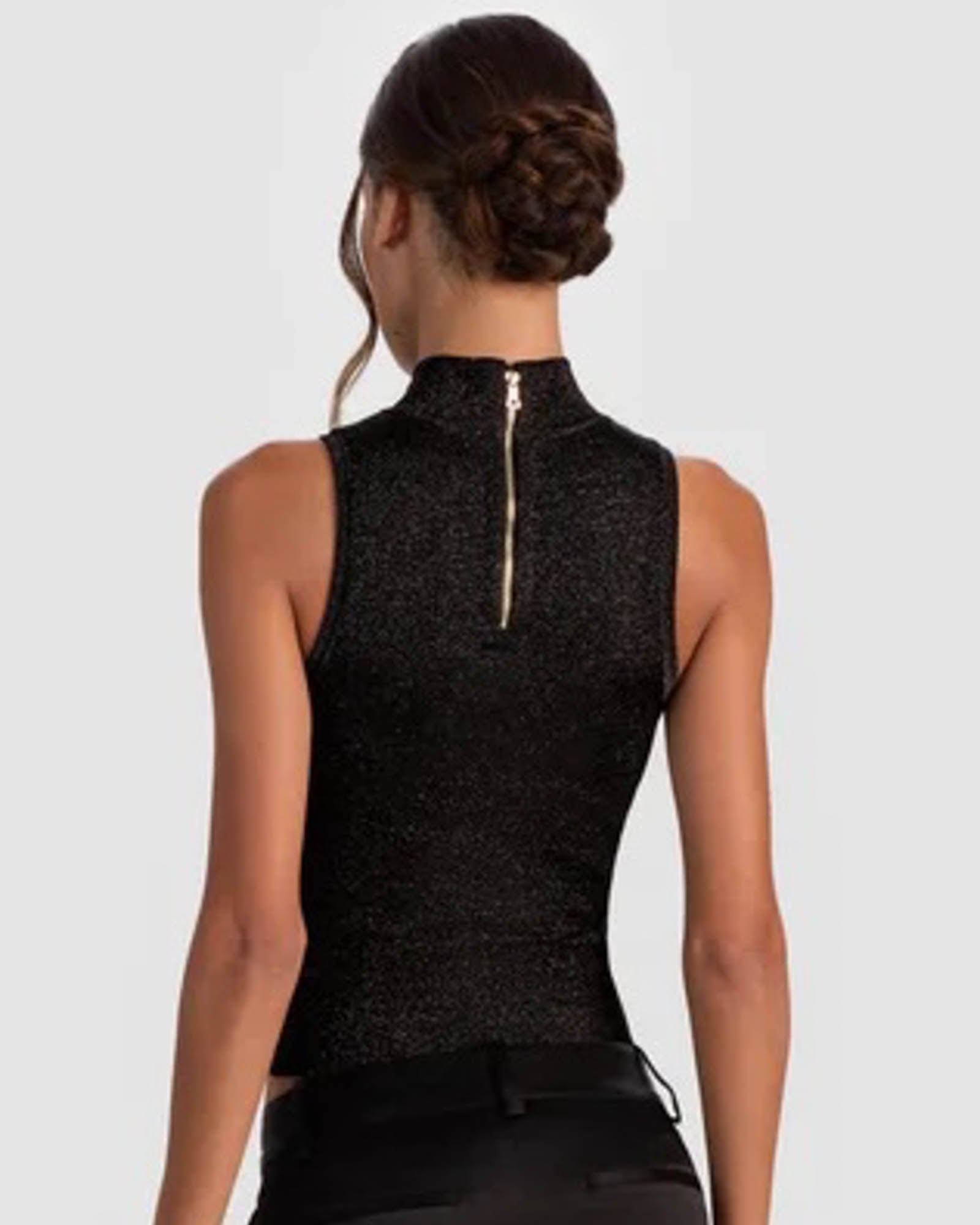 Darcey Metallic Tank Top