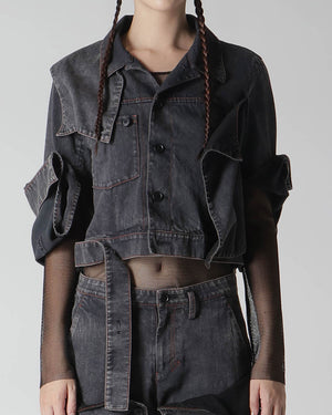 Button Detail Jacket