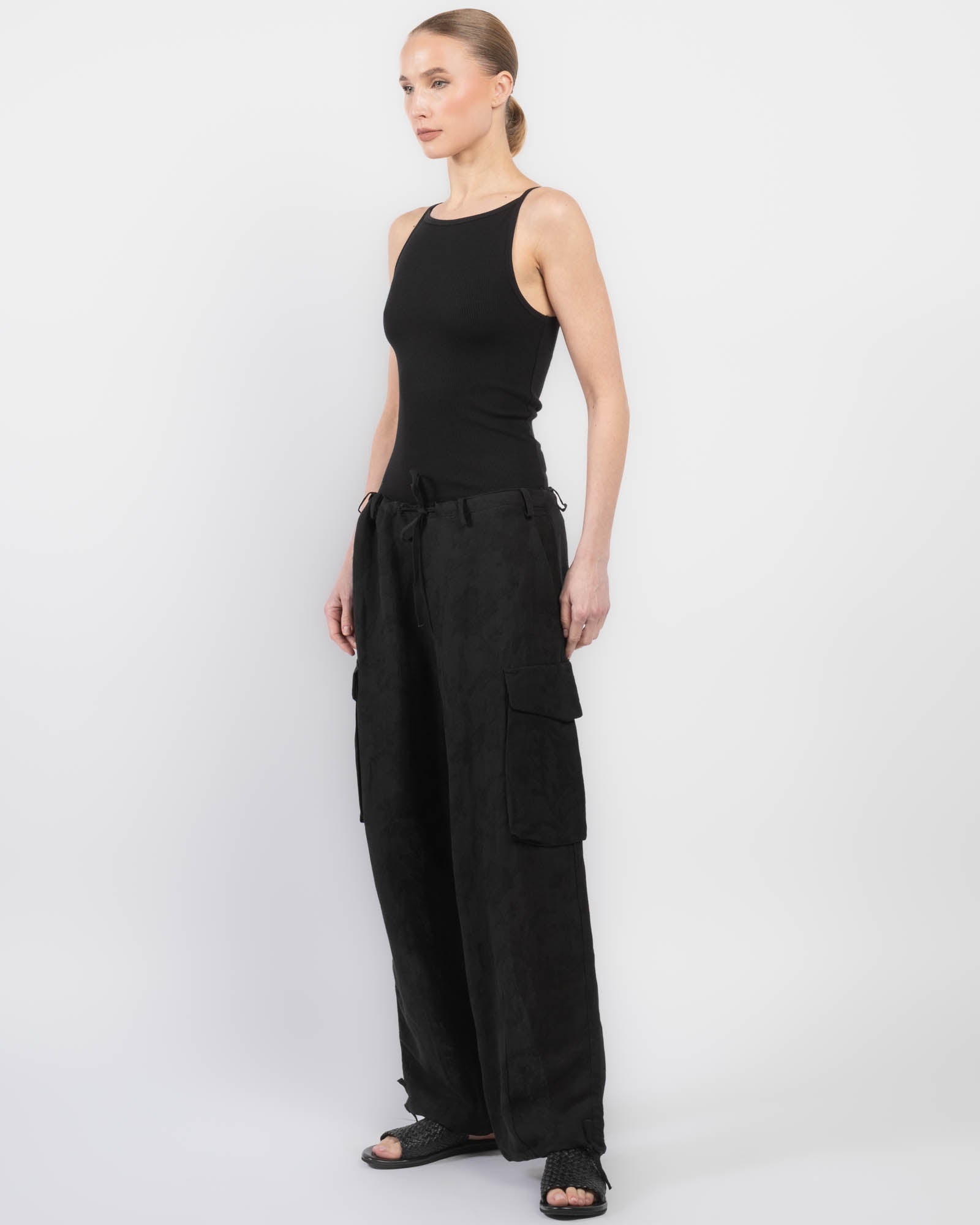 Drawstring Combat Pants