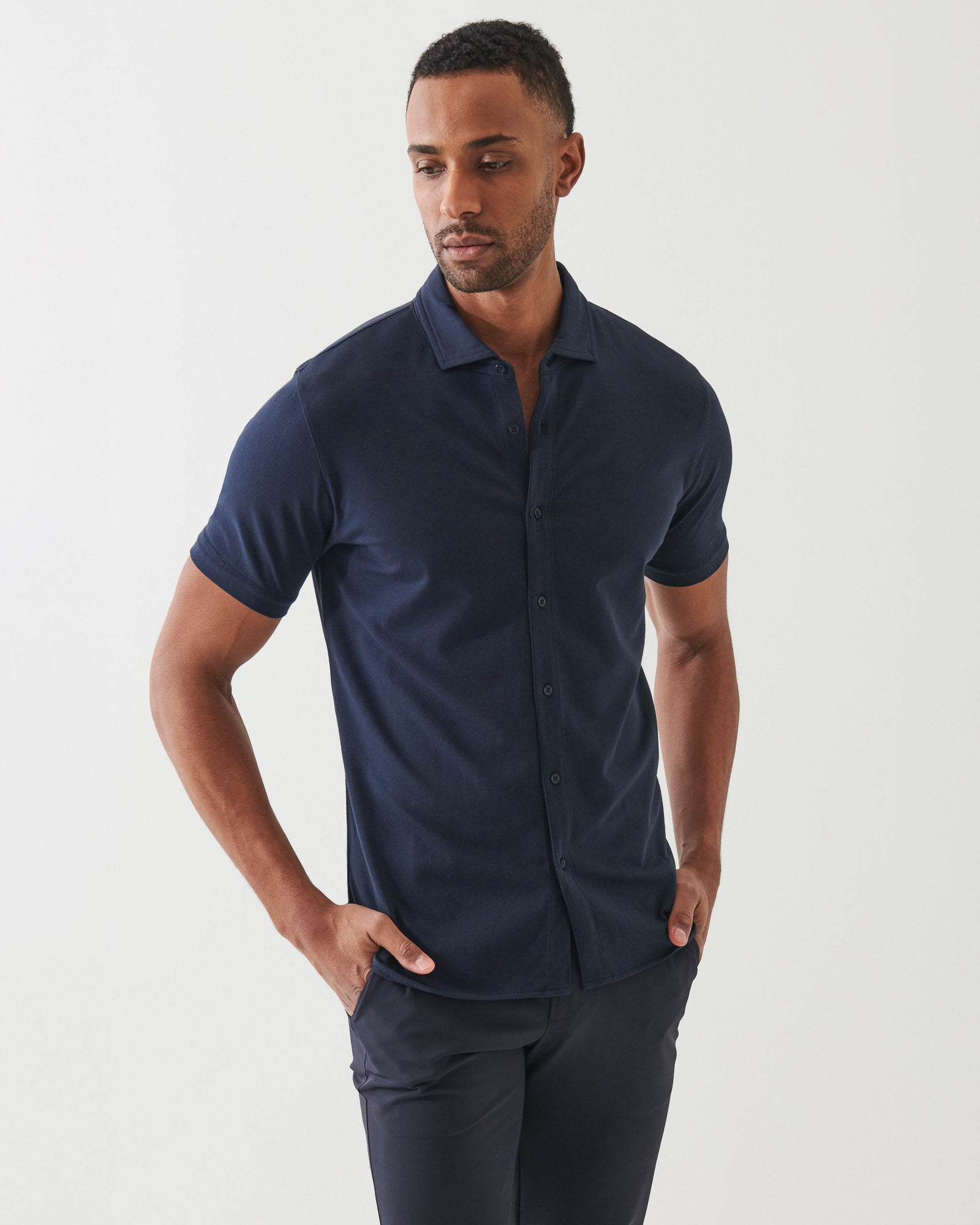 Chemise boutonnée sur le devant