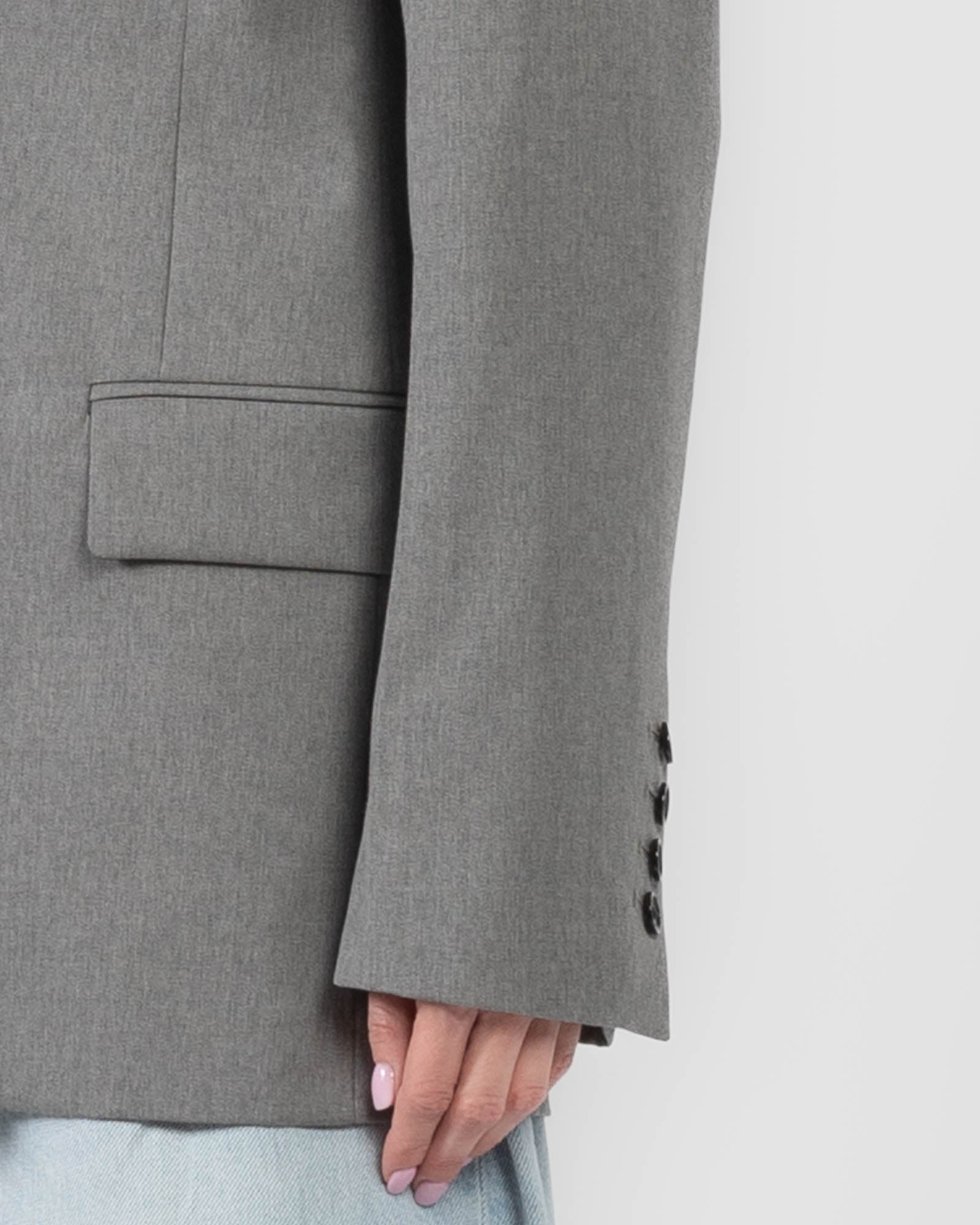 Raw Lapel Jacket