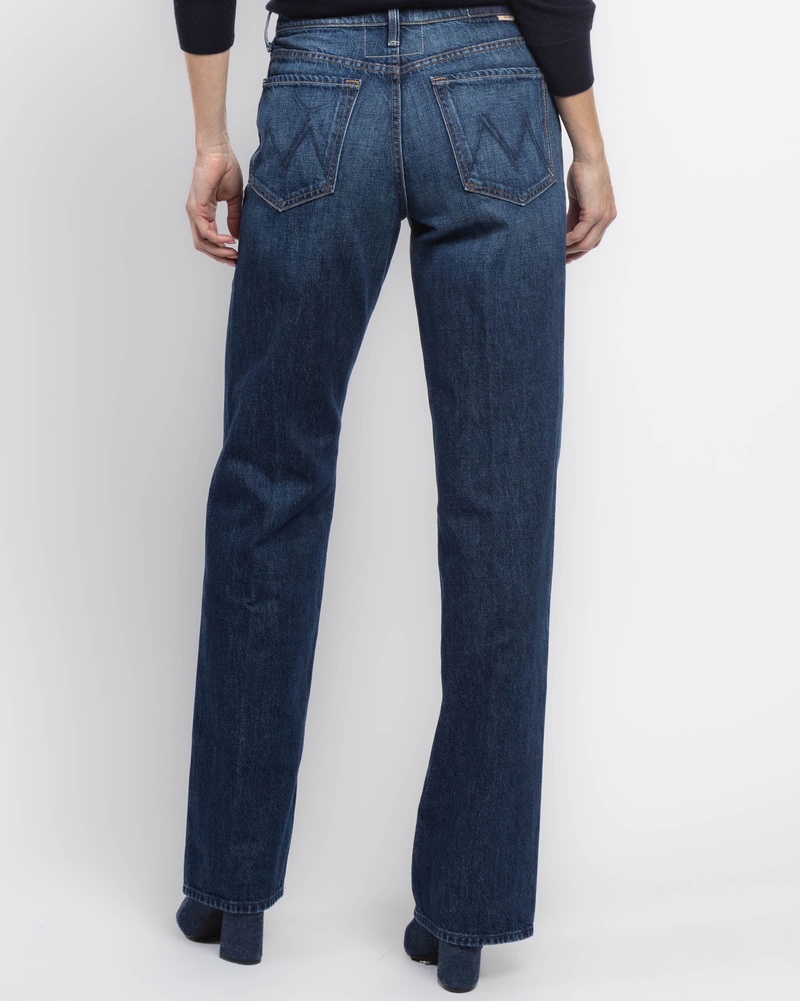 MOTHER Rambler Zip Heel Jeans