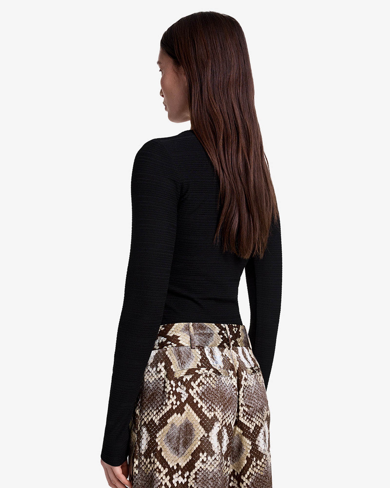 Ruched Knit Top