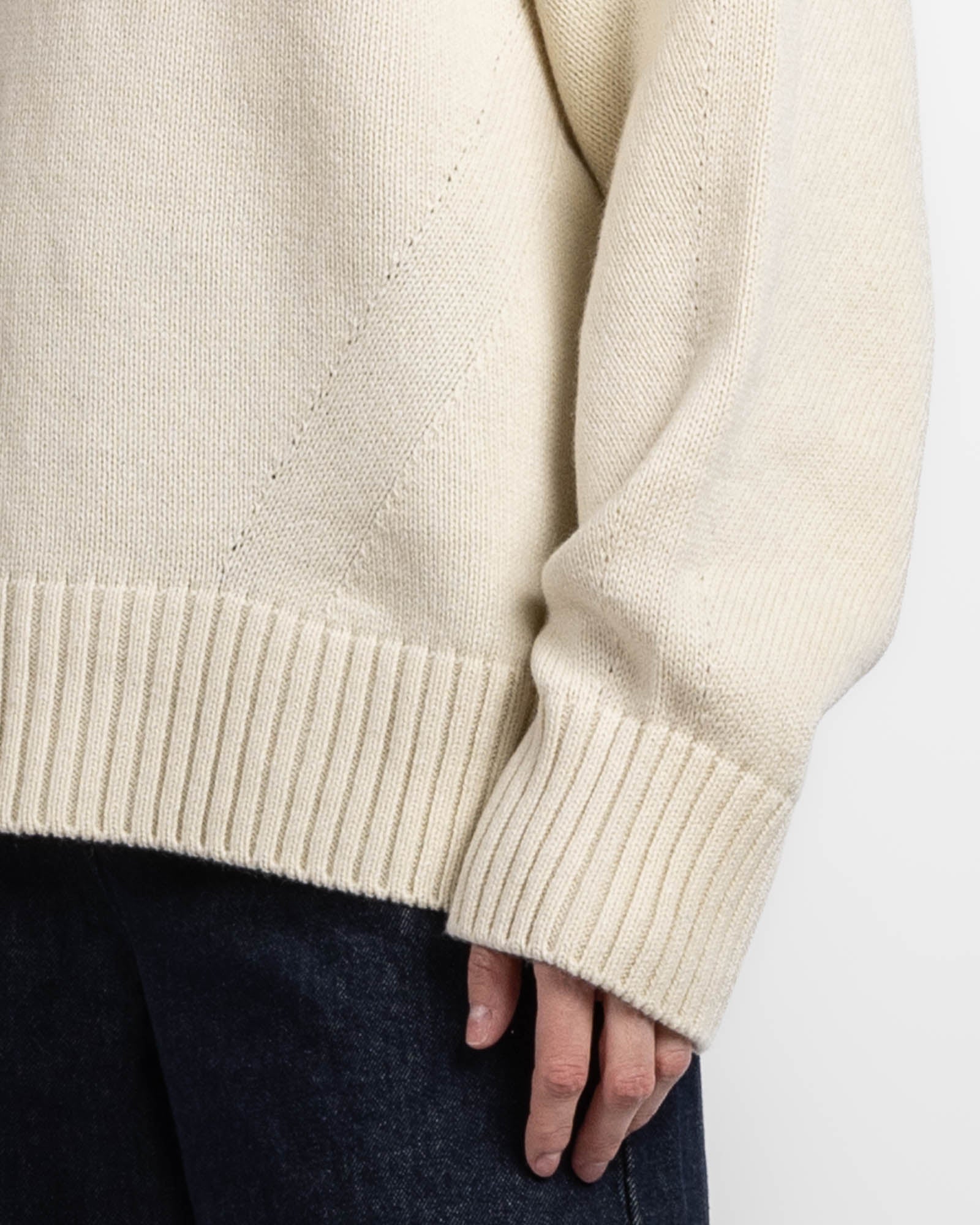 Col roulé luxueux oversize