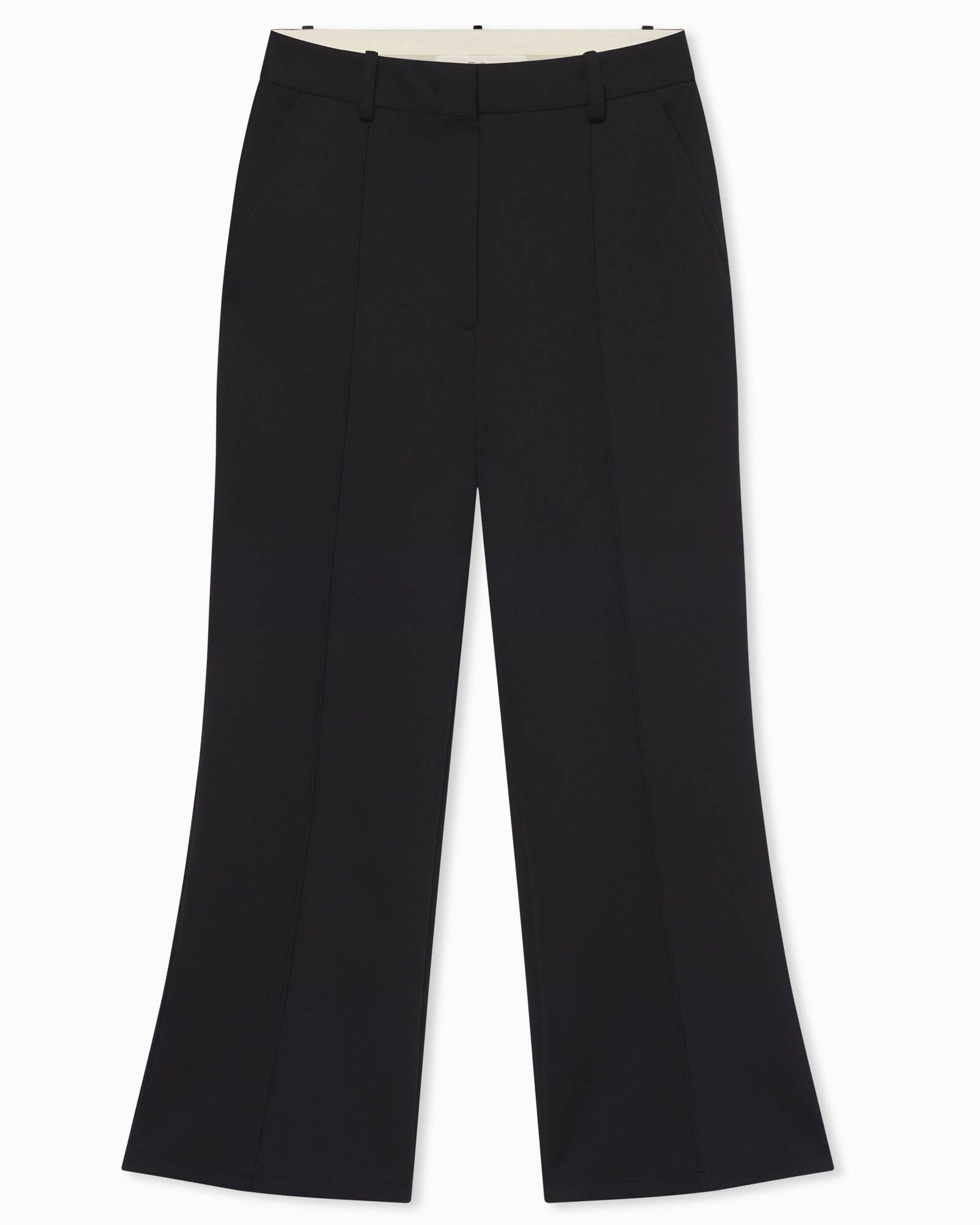 Pantalon court évasé