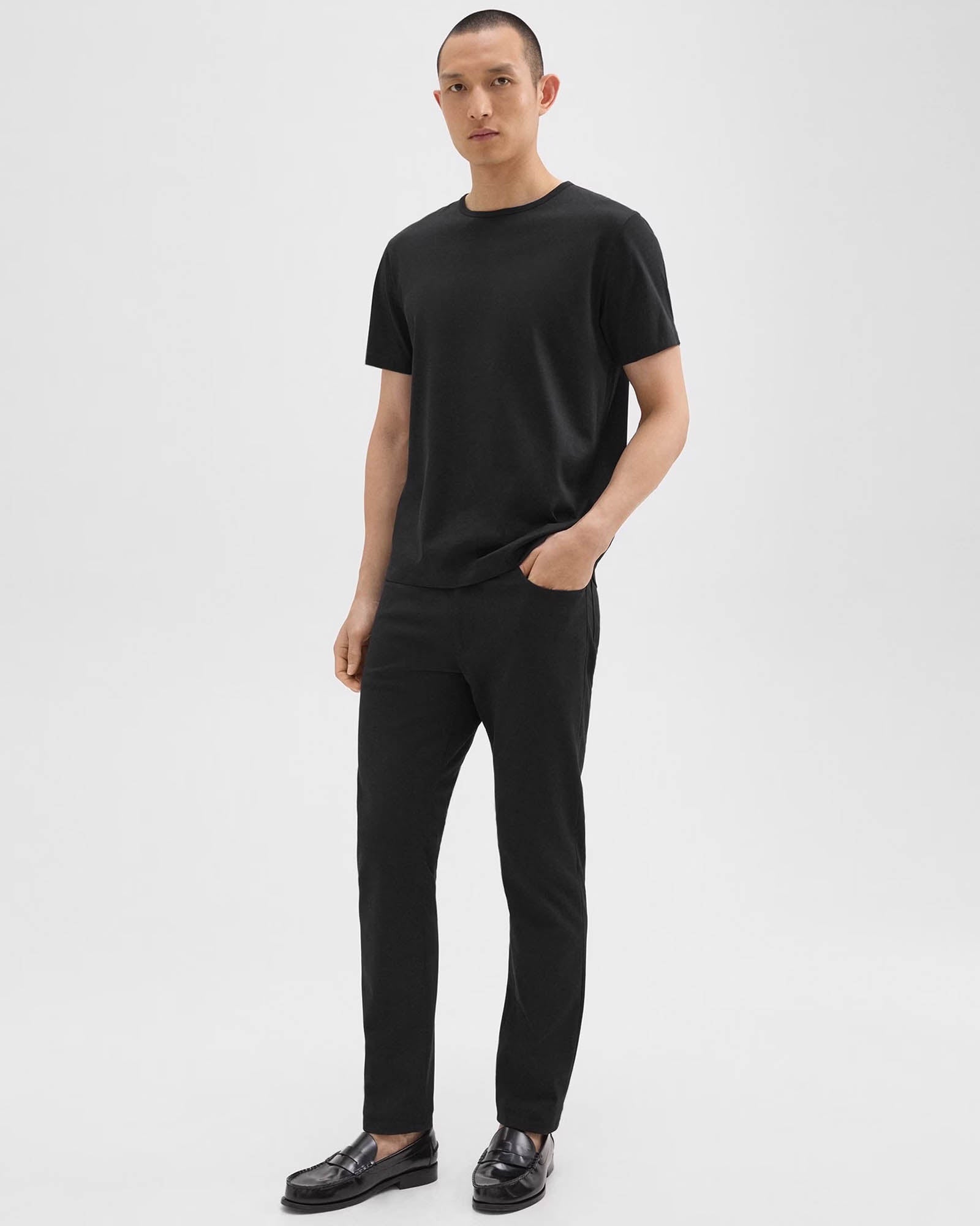 Pantalon en sergé Raffi