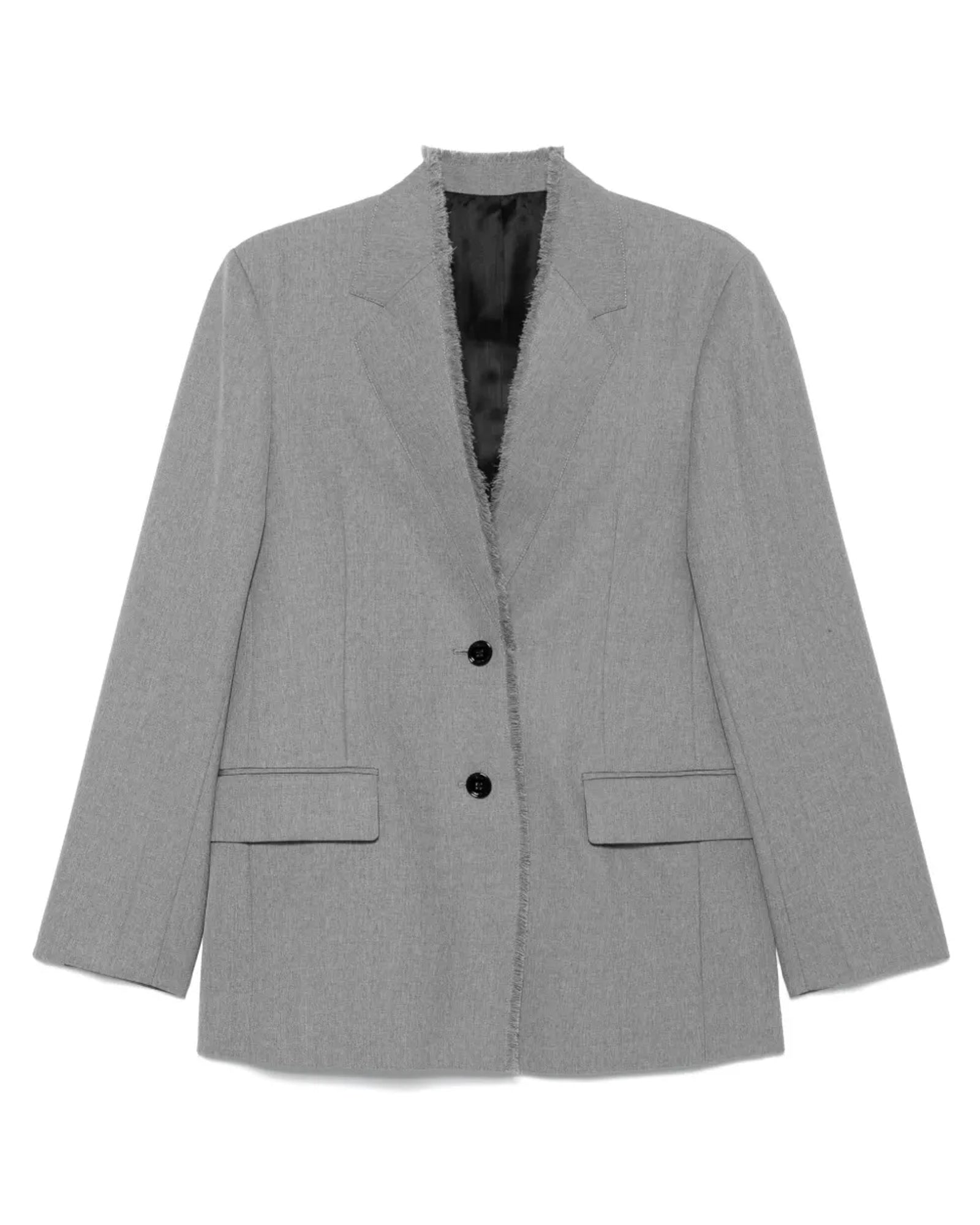Raw Lapel Jacket