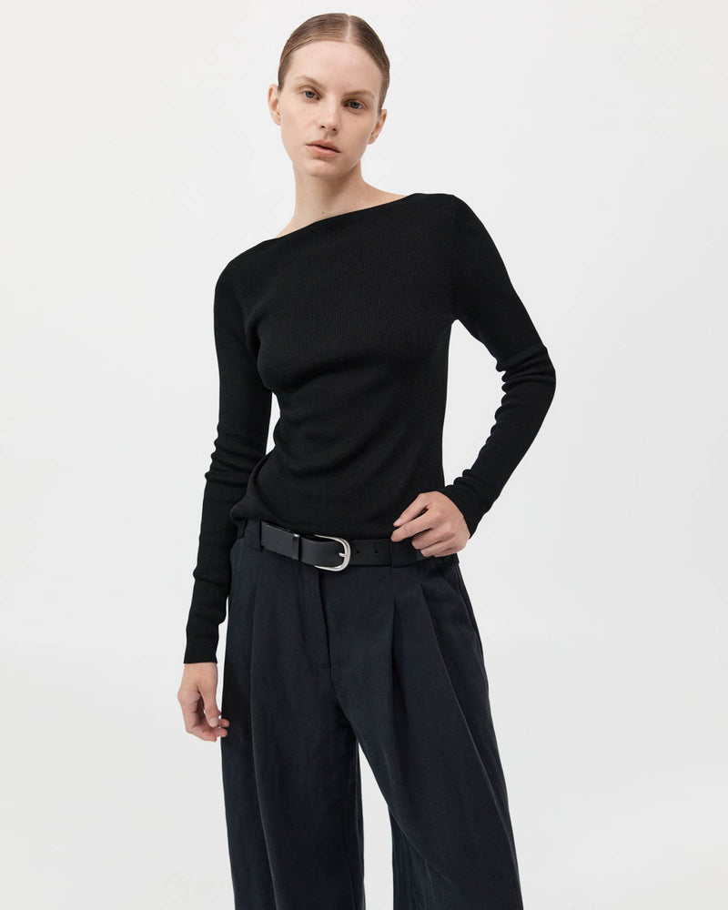 Rouleau Tie Knit Top