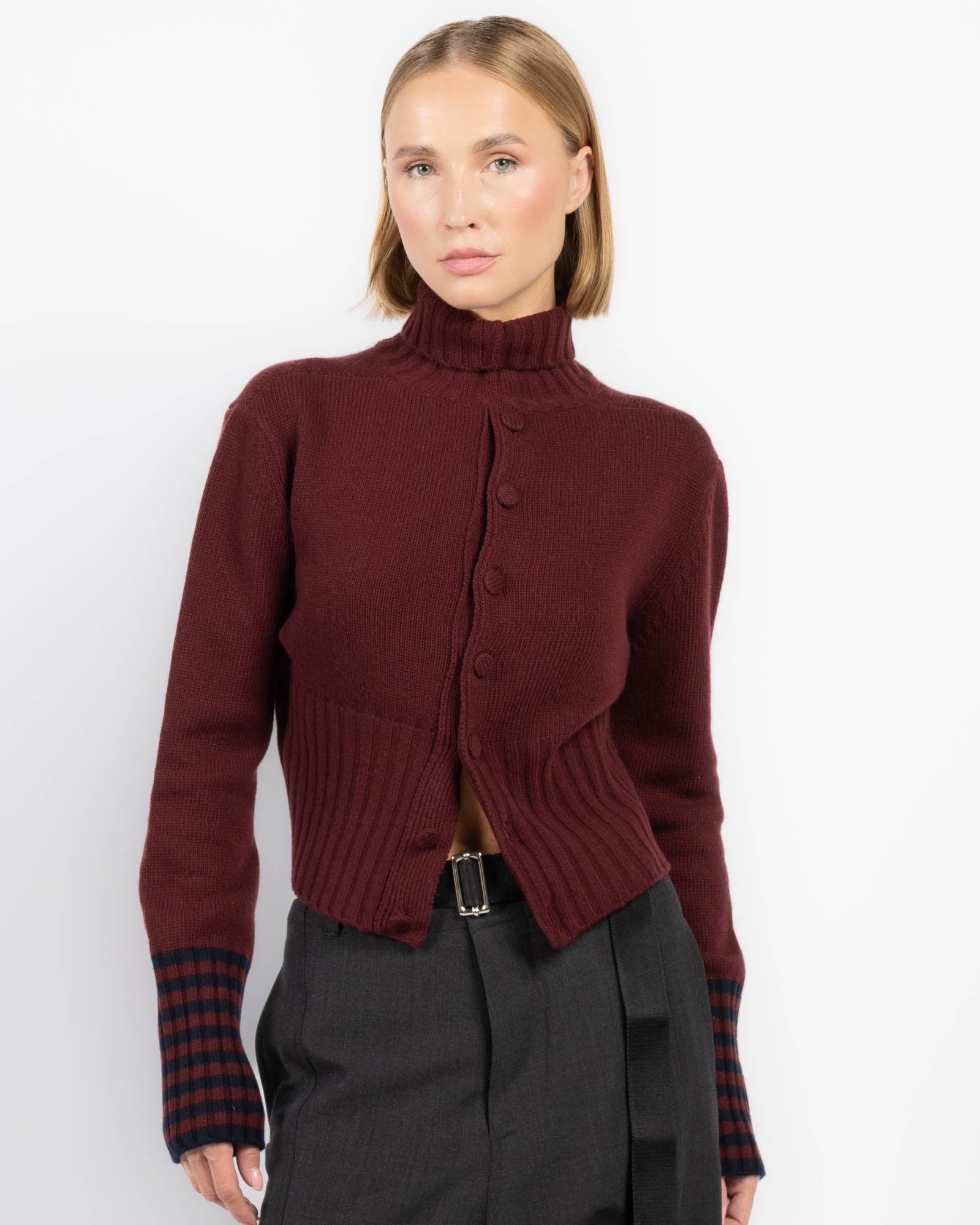 Knit Turtleneck Sweater