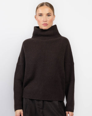 Batwing Turtleneck Sweater