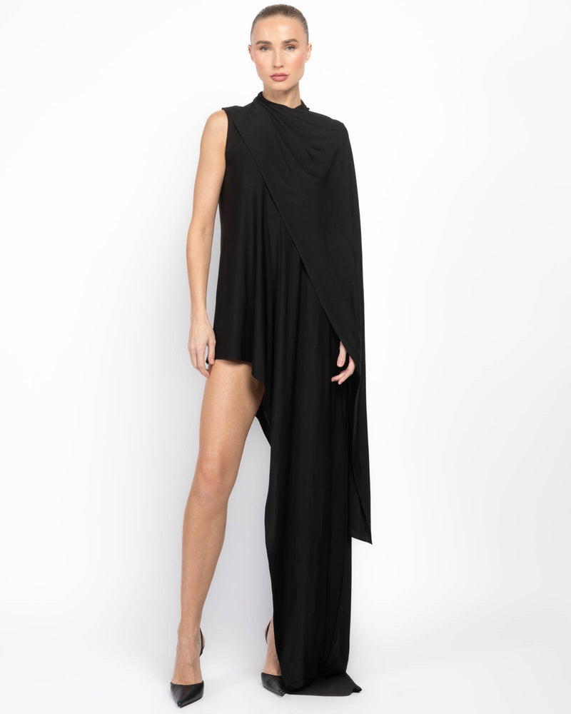 Cape Effect Dress