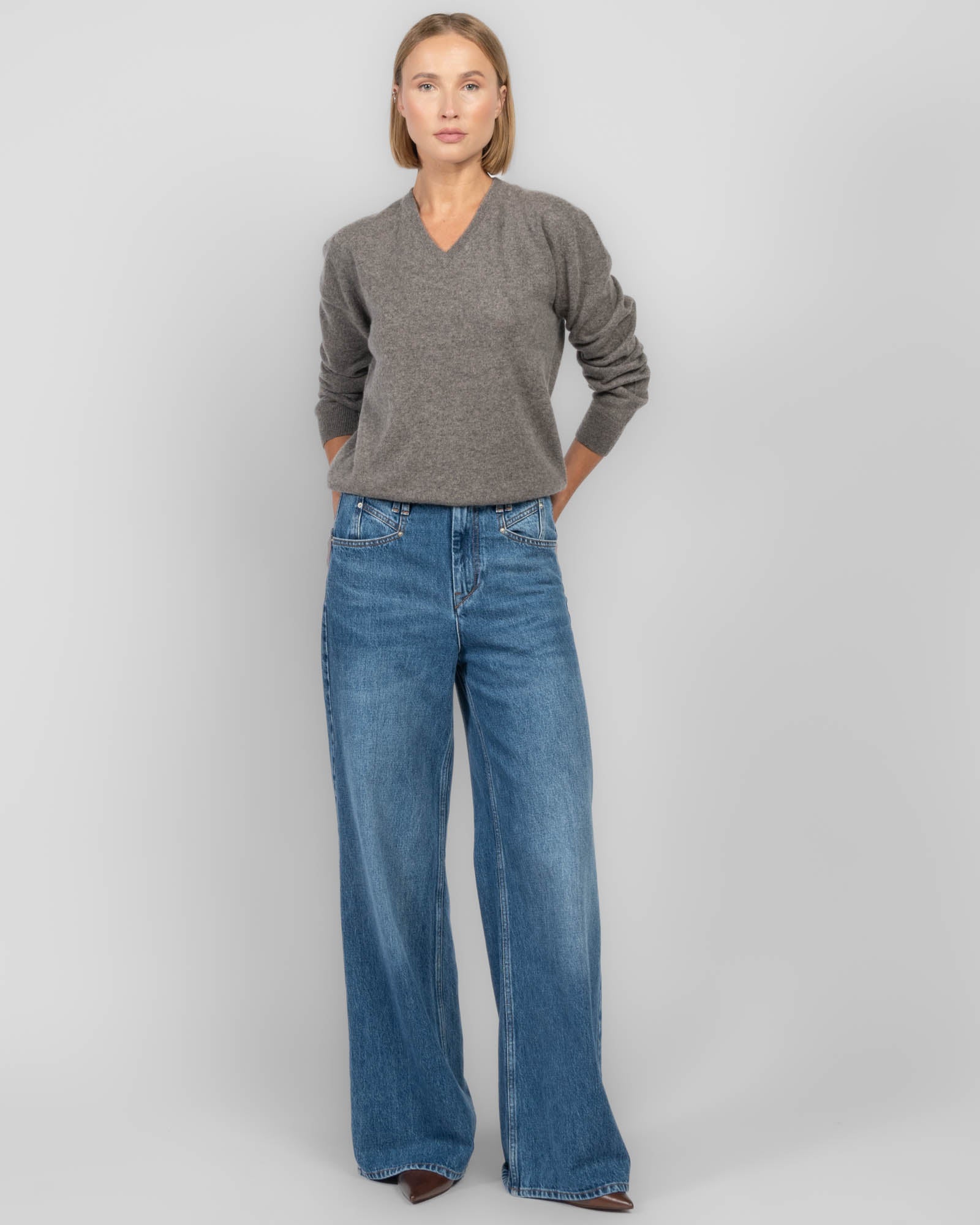 Mini V-Neck Sweater