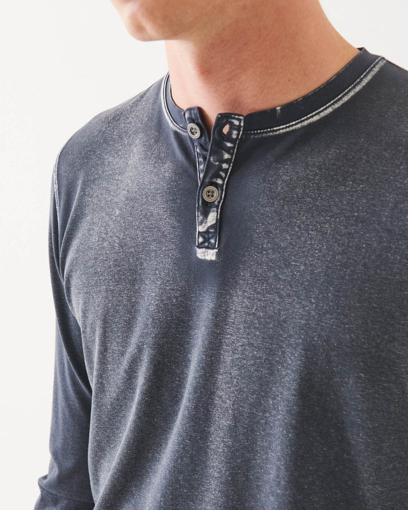 Long Sleeve Pima Vintage Henley