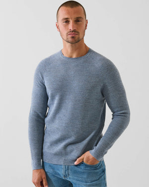 12 Gauge Merino Raglan Sleeve Crew
