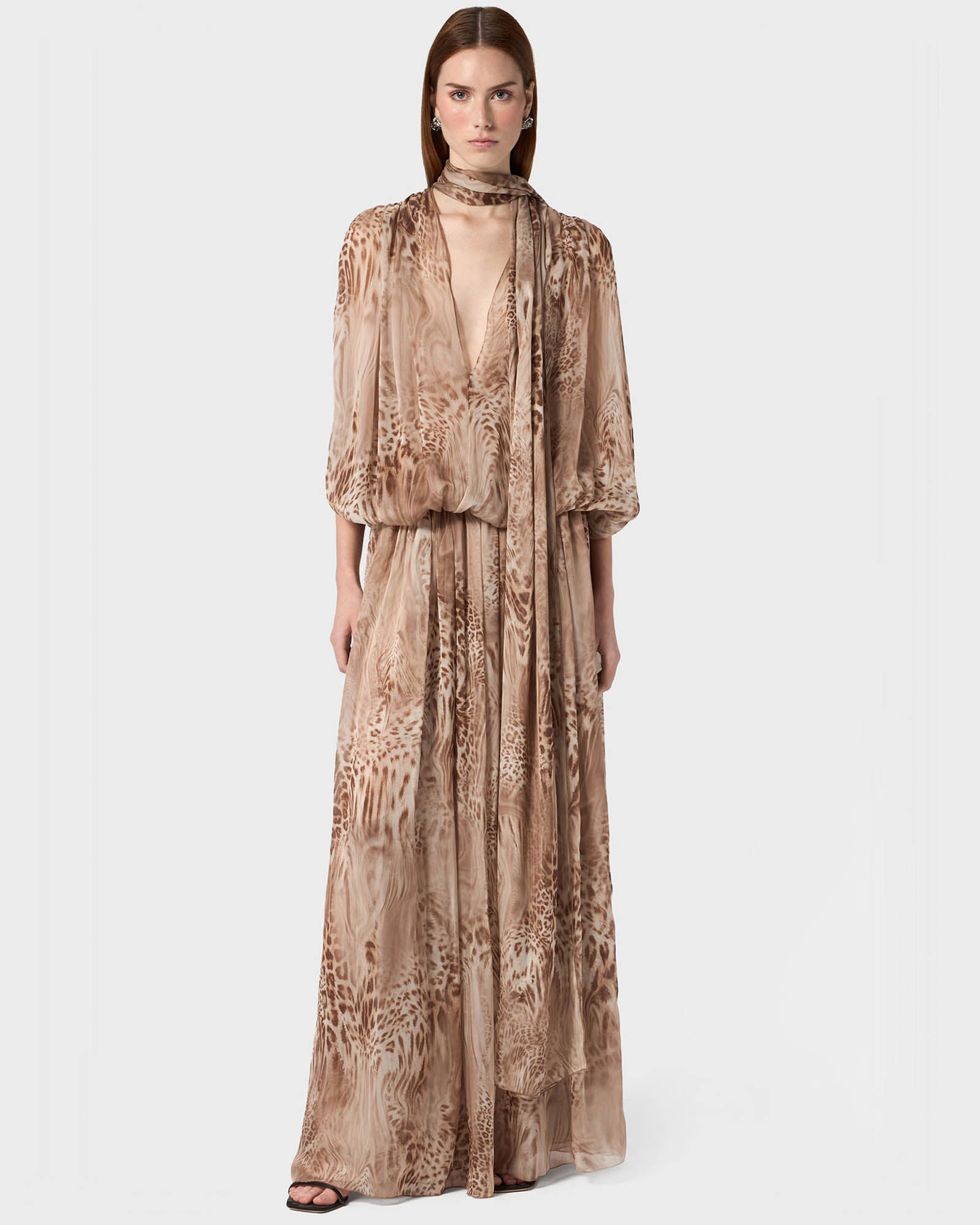Chiffon Printed Dress