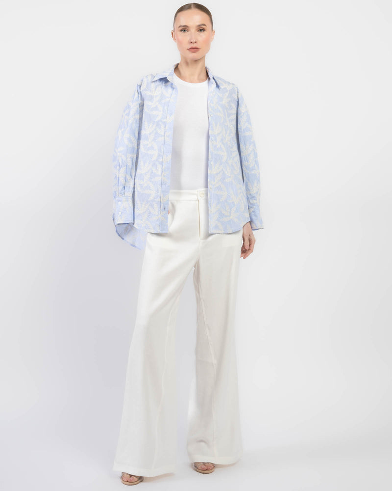 Inset Wide Trousers