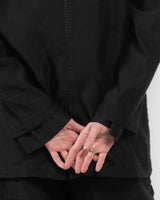 Mixed Double-Breasted Jacket