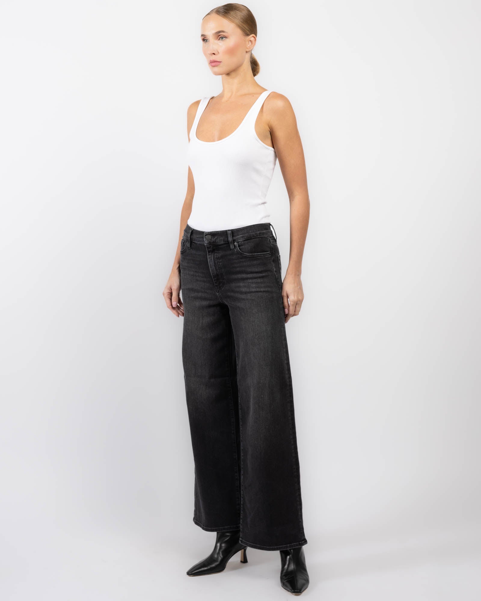 Le Slim Palazzo Jeans