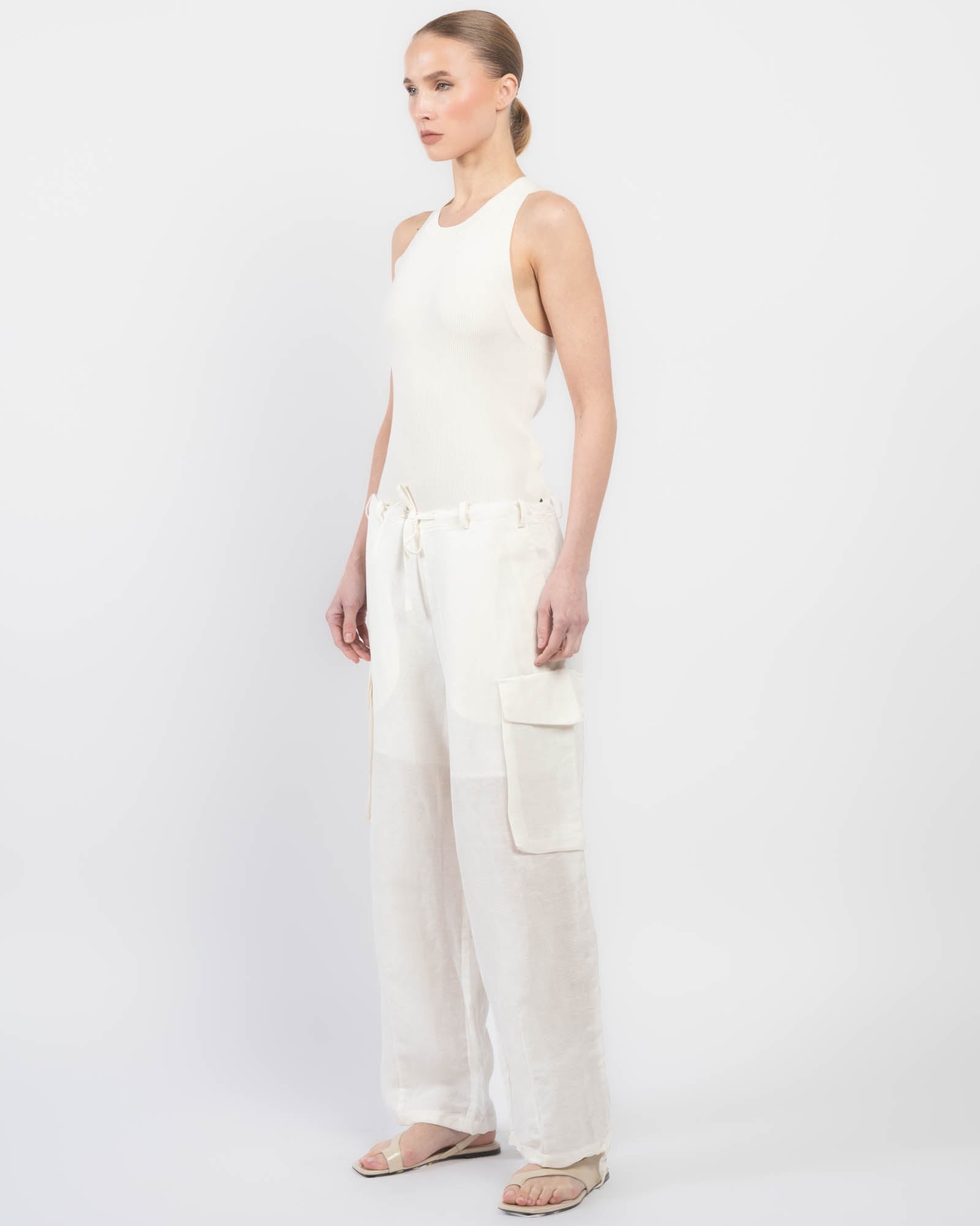 Drawstring Combat Pants