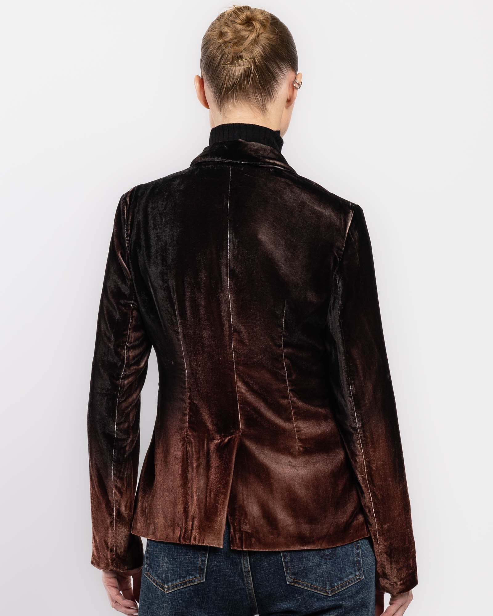 Stretch Velvet Jacket