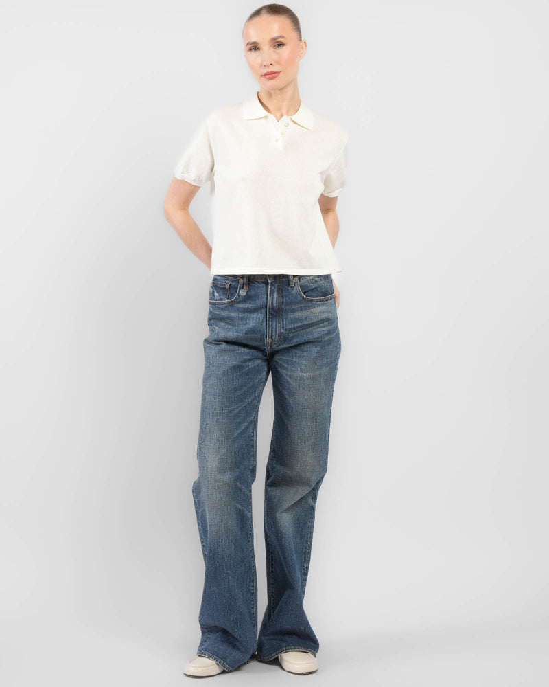 Cotton Polo Top