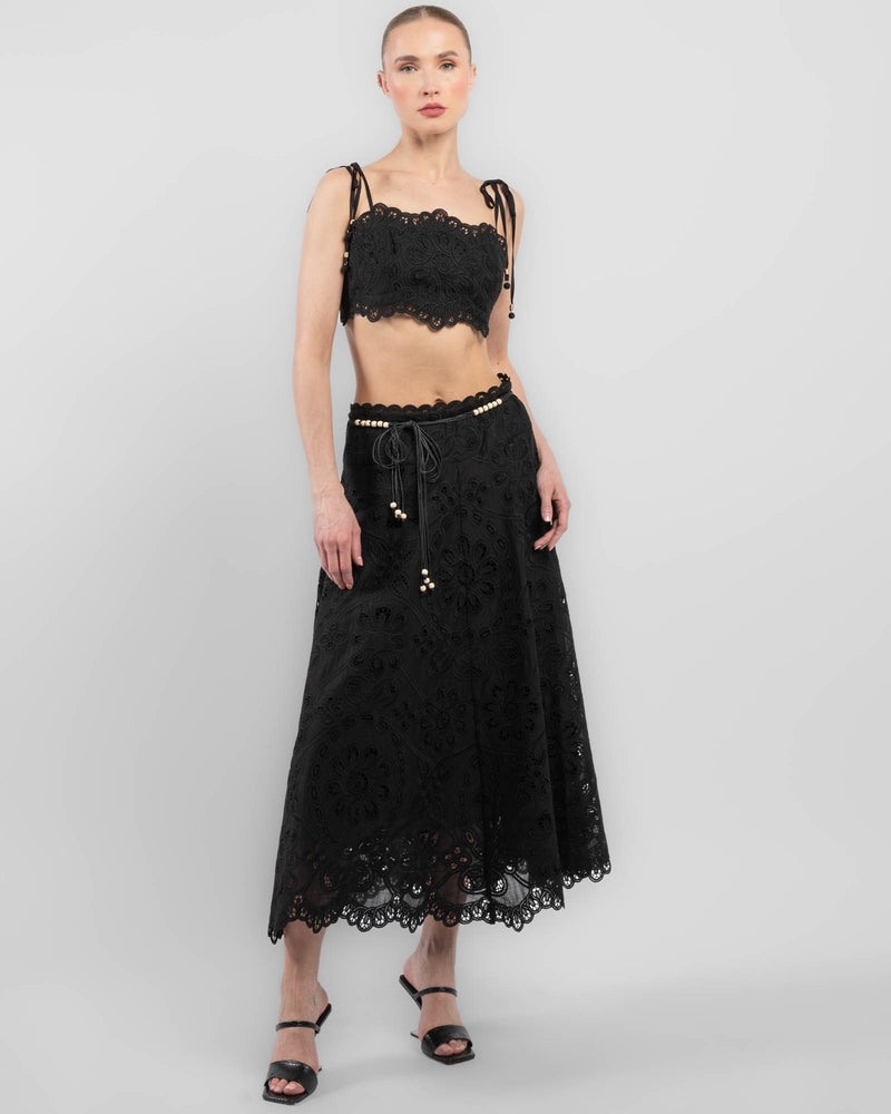 Rhiannon Embroidered Skirt