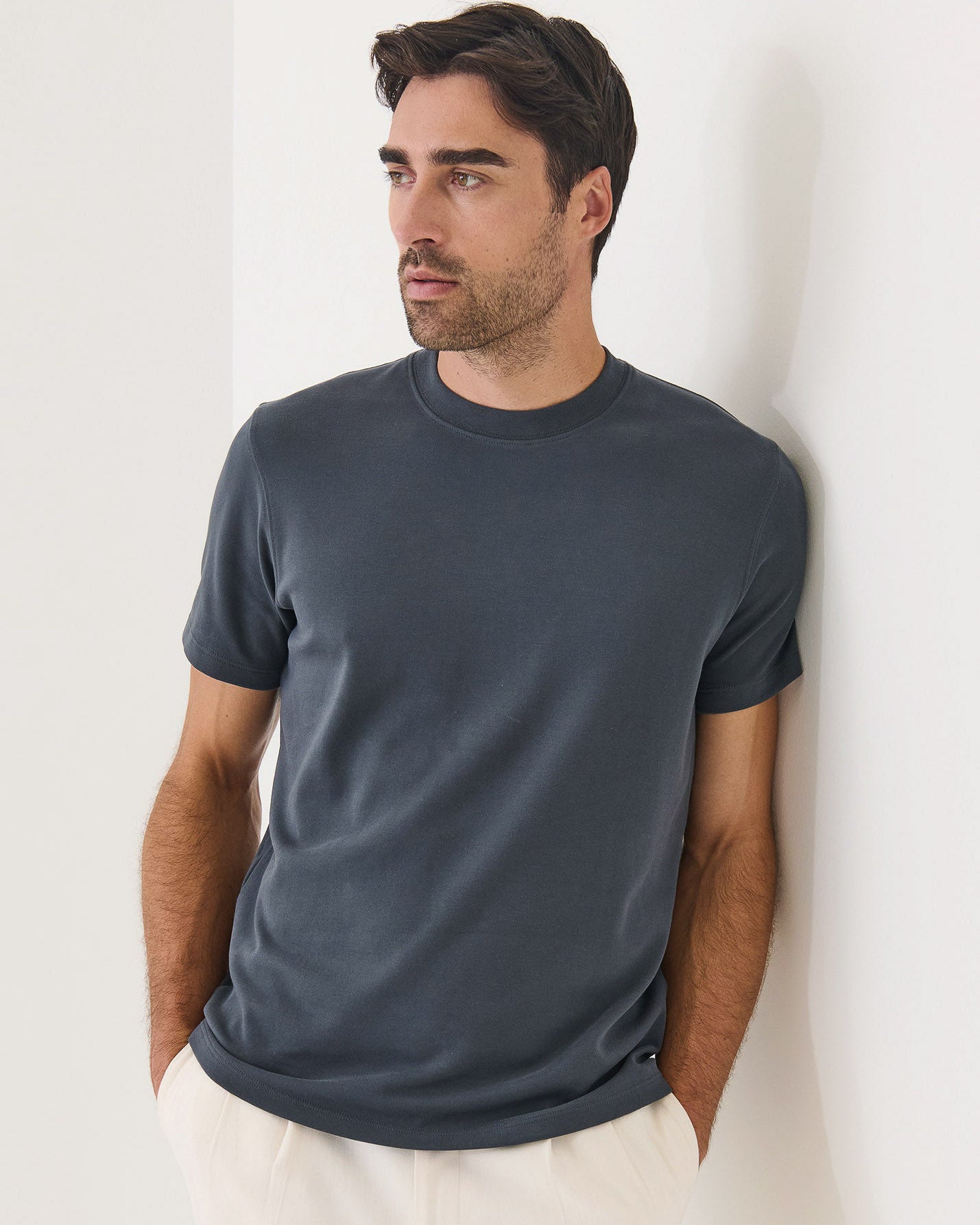 Short Sleeve High Crew T-Shirt