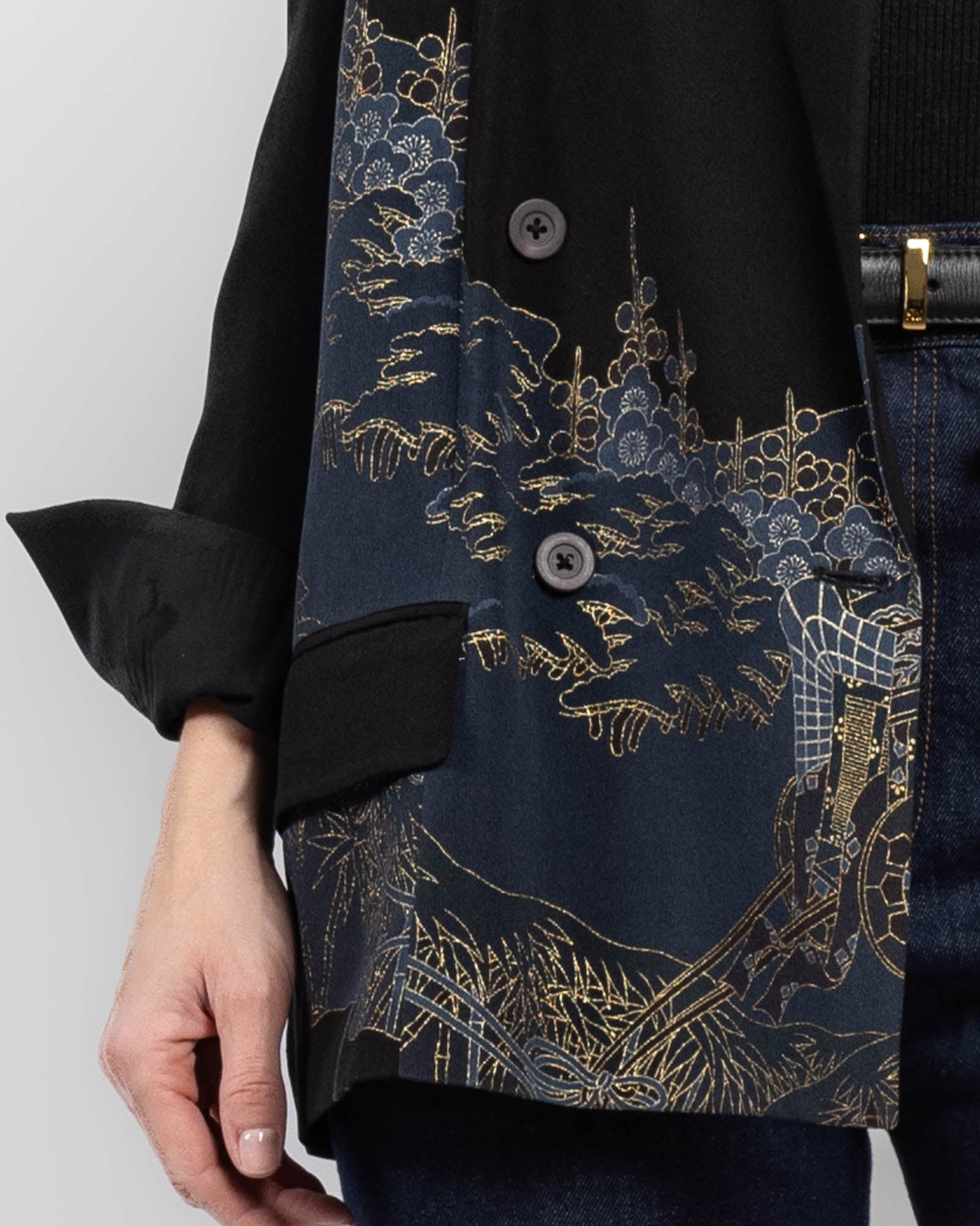 Veste croisée oversize