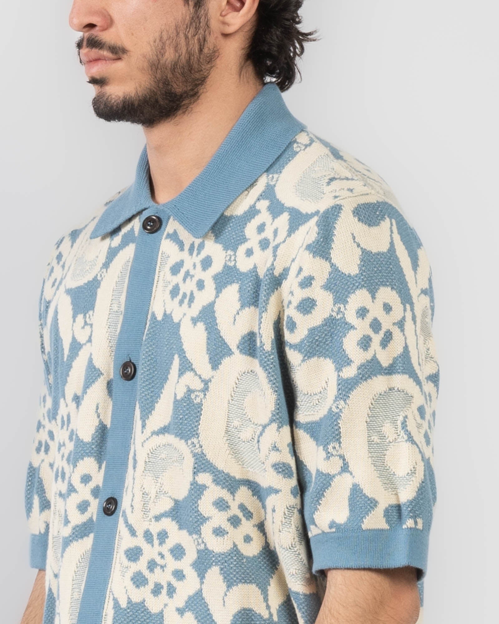 Floral Jacquard Shirt