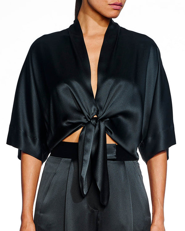 Dolman Tie Blouse