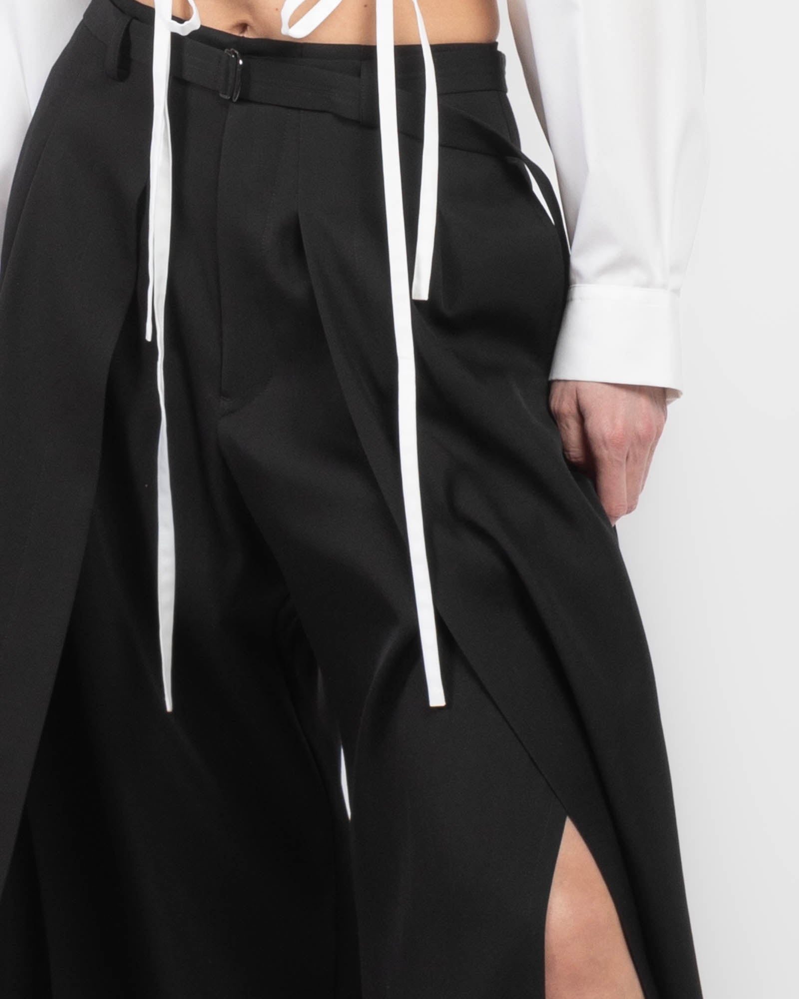 Slit Wide Pants