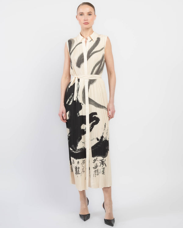 Pleated Tong Yang Tze Dress