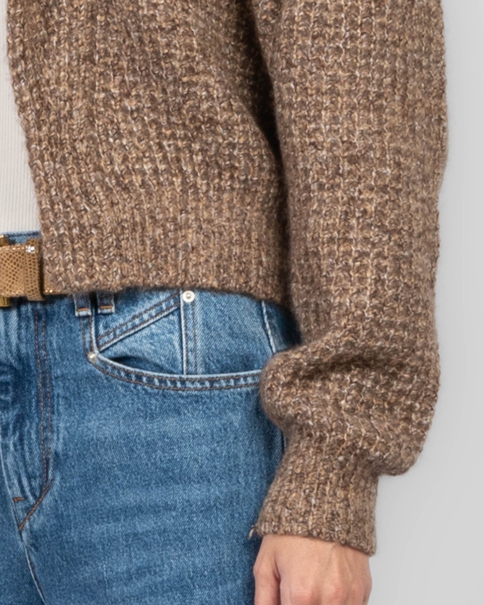 Mini Waffle Cardigan