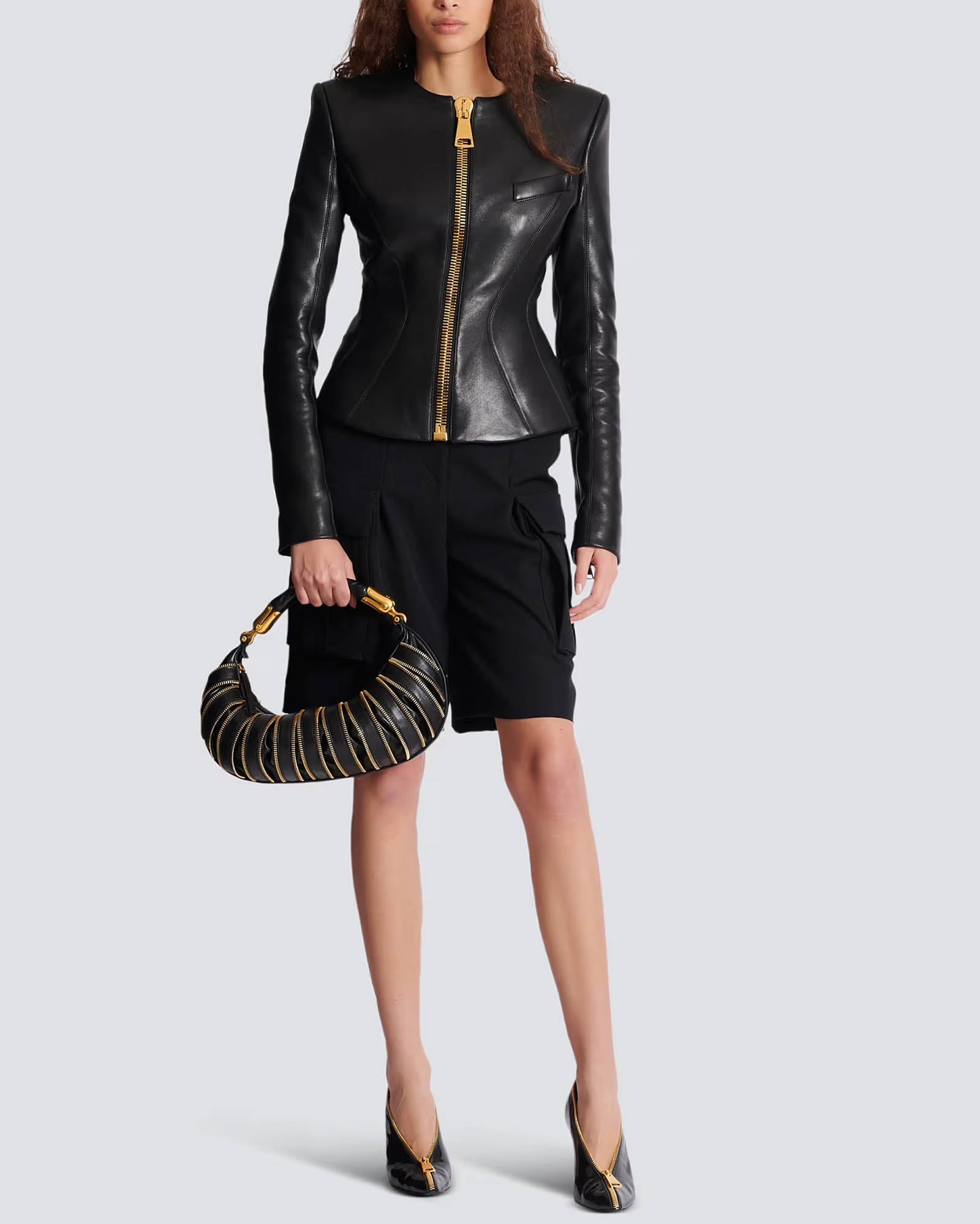 Zipped Basque Jacket