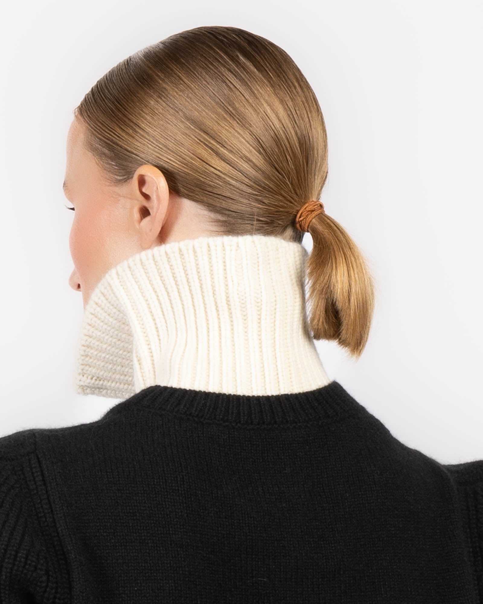 Knit Cash Collar