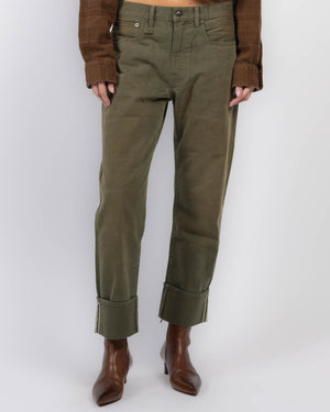 Cuff Boyfriend Jeans