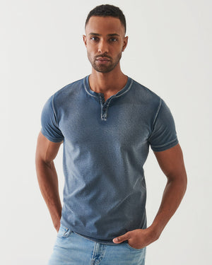 Vintage Wash Henley