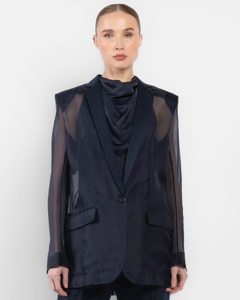 Silk Blazer