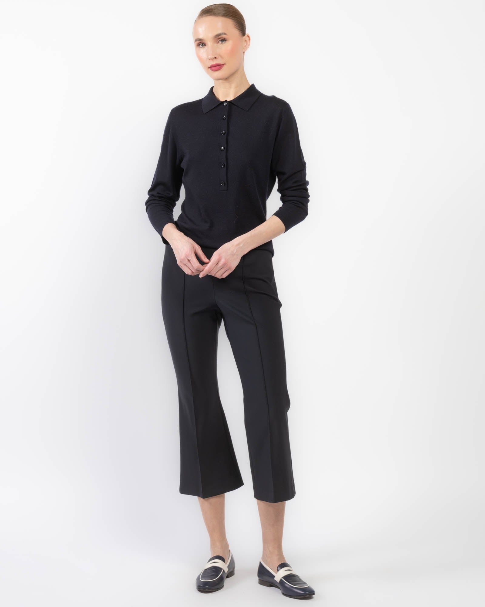 Scuba Pull-On Flare Pants