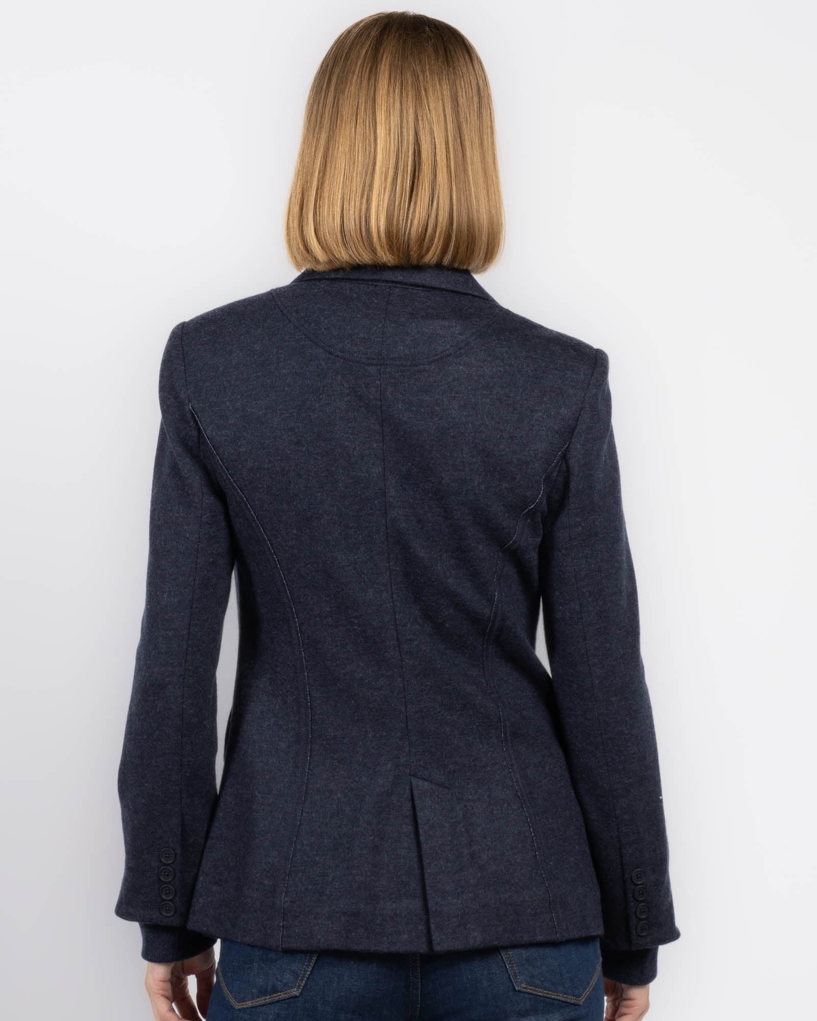 Blazer combiné en tricot Auden