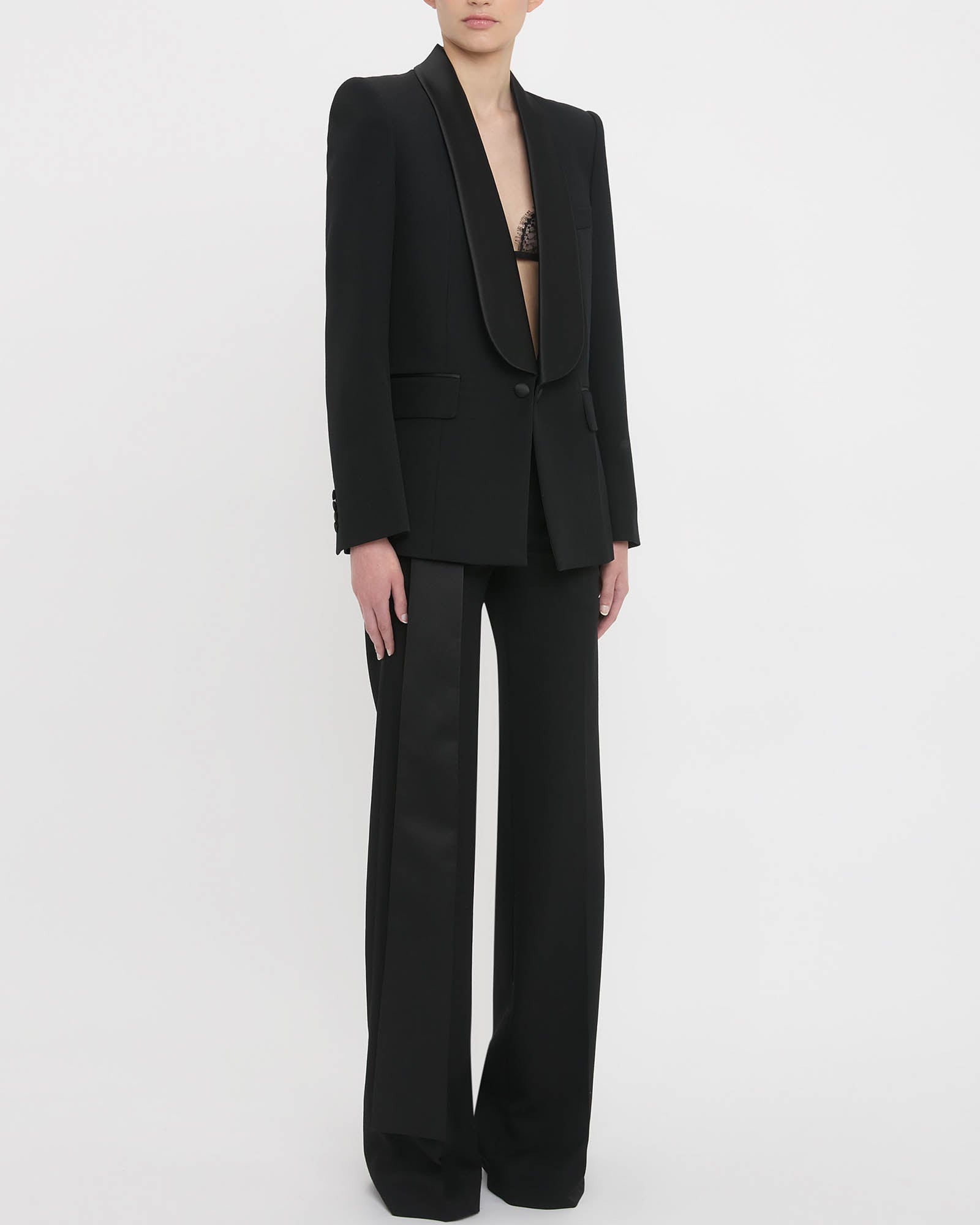 Veste de smoking châle