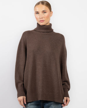Pull à col roulé