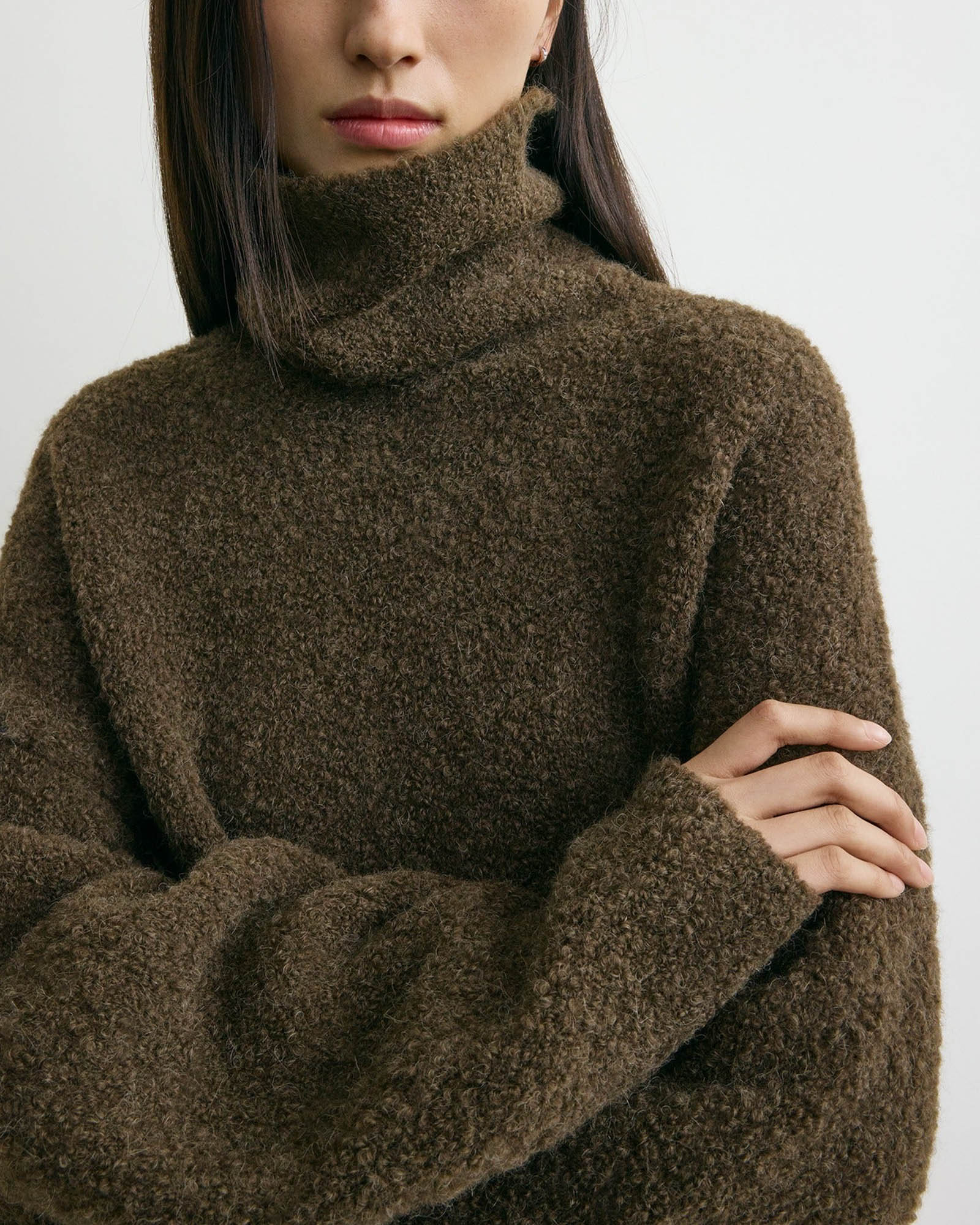 Oversized Turtleneck Sweater
