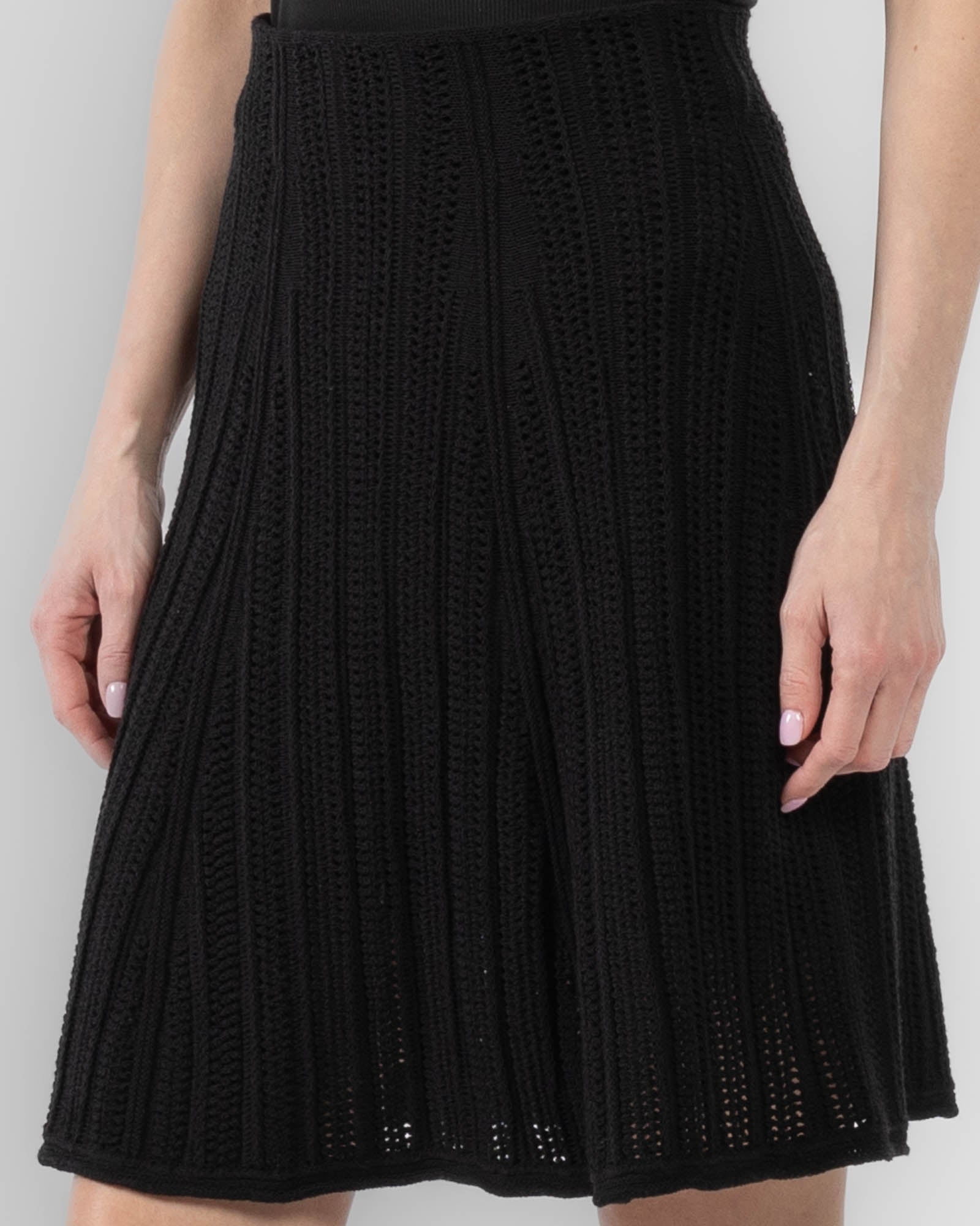 Precise Pointelle Skirt